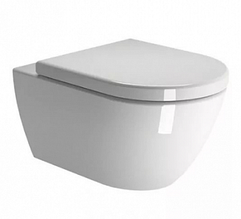 Унитаз подвесной GSI Pura 881511 безободковый