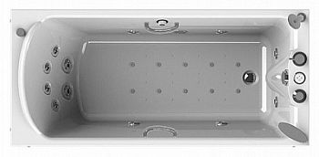 Акриловая ванна Radomir Ларедо 2 Стандарт Luxe хром