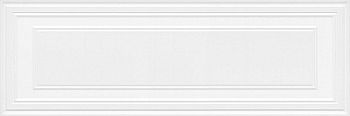 Плитка Монфорте белый панель обрезной 40х120