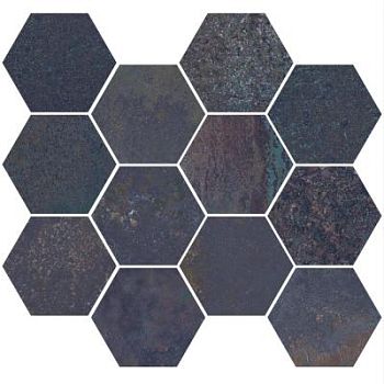 Sapphire Natural Mosaico Hexagonal 30x28