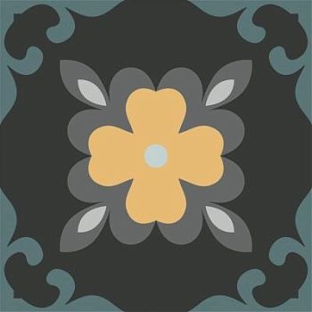 Dahlia Night 15x15