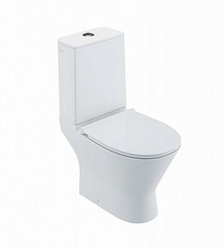 Унитаз-компакт Iddis Edifice Rimless EDIRDSEi24 37.3 x 66.6 x 81.4 см безободковый с сиденьем Soft Close