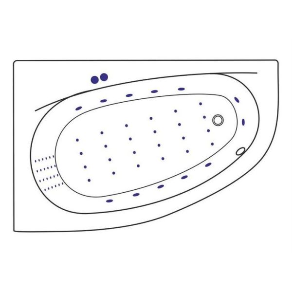 Акриловая ванна Excellent Kameleon L Nano 1700x1100 WAEX.KML17.NANO