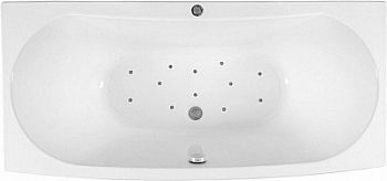 Акриловая ванна Aquanet Izabella 160x75 см, аэромассаж