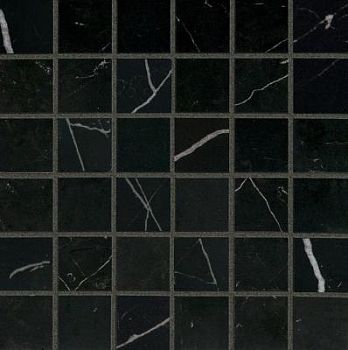 Mosaico Marquina Nero Lux 30x30