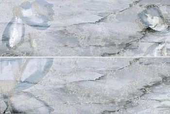 Decor Jar Gold Blu Set 2 Pcs 50x75
