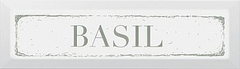 Декор Bazil зелёный 8,5х28,5