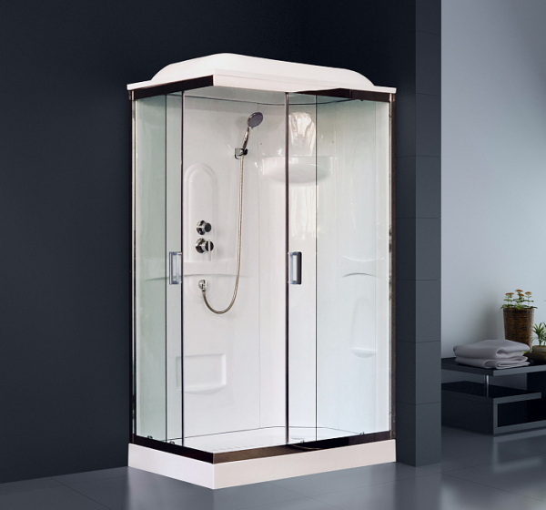 Душевая кабина Royal Bath RB 8120HP1-T-CH (прозрачное) R