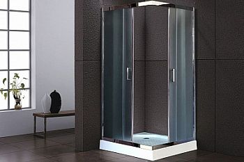 Душевой уголок Royal Bath RB 80HP-C-CH (матовое)