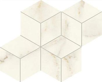 Calacatta Apuano Mosaico Esagono Silk 30x35