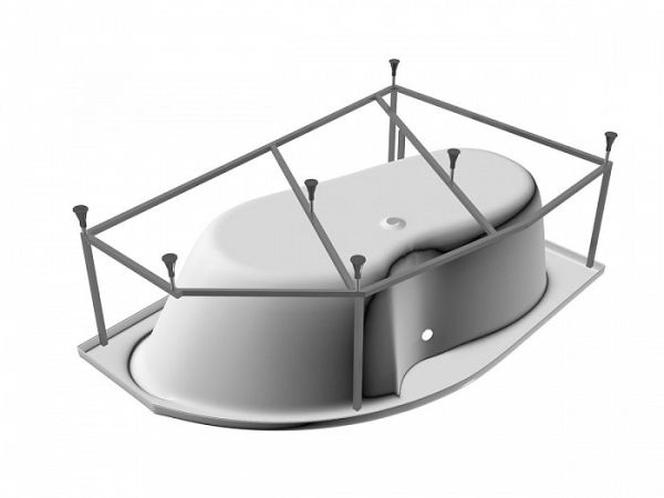 Акриловая ванна Relisan Sofi L 170x105 см Акриловая ванна Relisan Sofi L 170x105 см