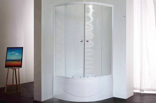 Душевой уголок Royal Bath 100BK-C матовое