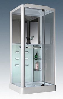 Душевая кабина Loranto Selak CS 126 R 90x100x215 см белая