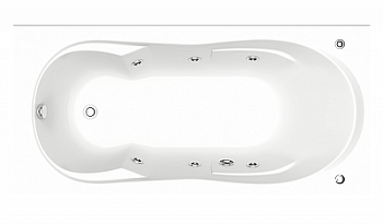 Гидромассажная ванна Bas Ахин 170х80