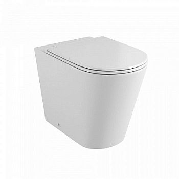 Унитаз приставной Grossman GR-PR4450S безободковый с сиденьем с микролифтом, белый