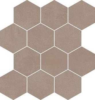 Del Conca Timeline Htl9 Esagoni Taupe Hard 30x34