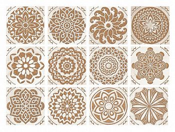Вставка Vermont Olambrillo Regio Oro Bone 7x7