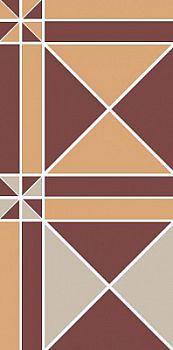 Декор Bratislava B-2 Sheet 18.8x37.5