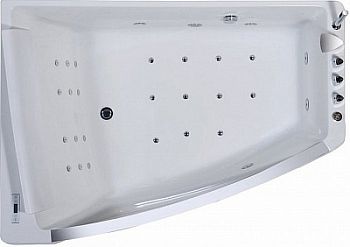 Акриловая ванна Orans OLS-BT65109-L 170х120 см левая с гидромассажем