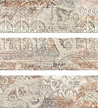 Декор Carpet Decor A B C Hill 25.1x75.6 (комплект 3 шт)
