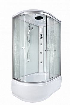 Душевая кабина Deto ЕМ4512 R с гидромассажем и электрикой