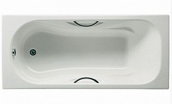 Чугунная ванна Roca Malibu 160x75 см, 231060000