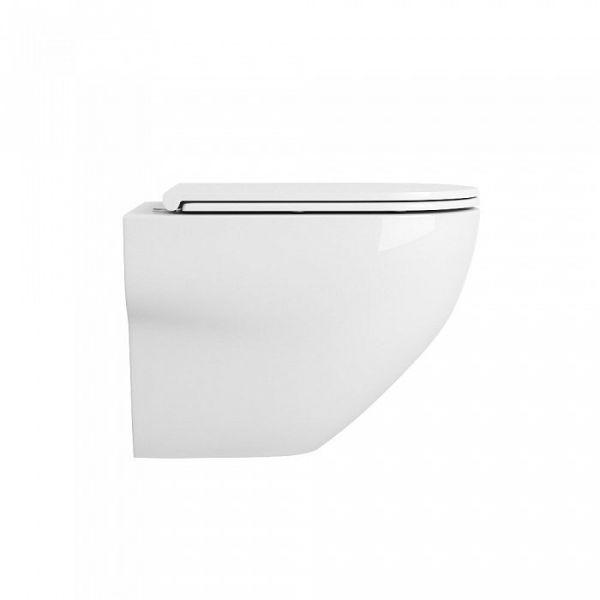 Унитаз подвесной OWL 1975 Wave Cirkel-H OWLT190801 безободковый с сиденьем с микролифтом Унитаз подвесной OWL 1975 Wave Cirkel-H OWLT190801 безободковый с сиденьем с микролифтом