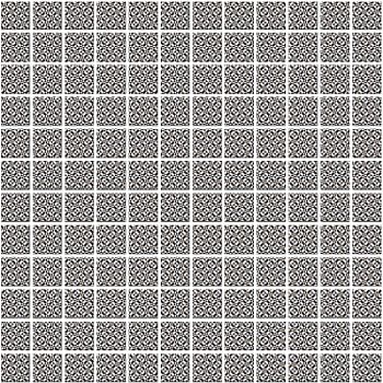 Плитка Кастелло орнамент серый 29,8х29,8