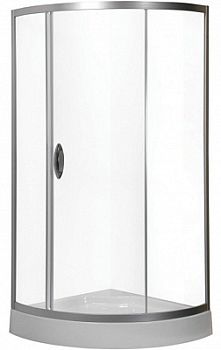 Душевой уголок Am.Pm Bliss L Solo Slide W53G-315-090MG64 90x90 см стекло прозрачное