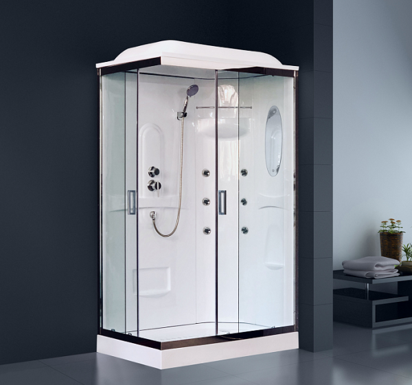 Душевая кабина Royal Bath RB 8120HP2-T-CH (прозрачное) R