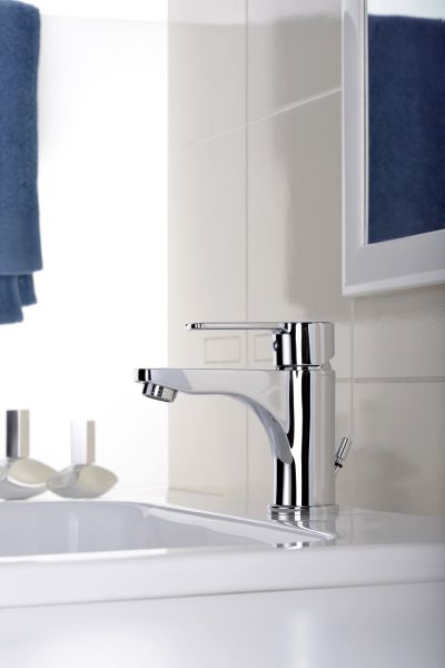 Смеситель для раковины без д/к, Хром