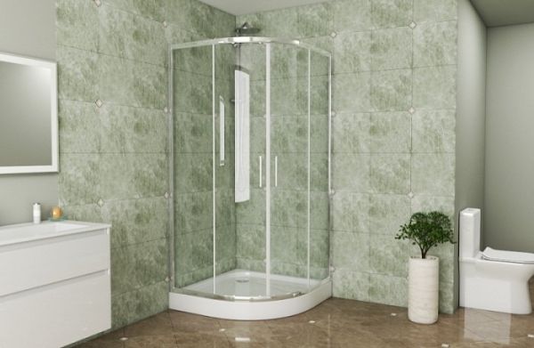 Душевой уголок 1000х1000х2000 мм Bravat Alfa BS100.1200A