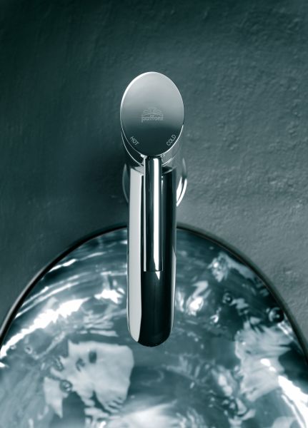 Смеситель для раковины без д/к, Хром