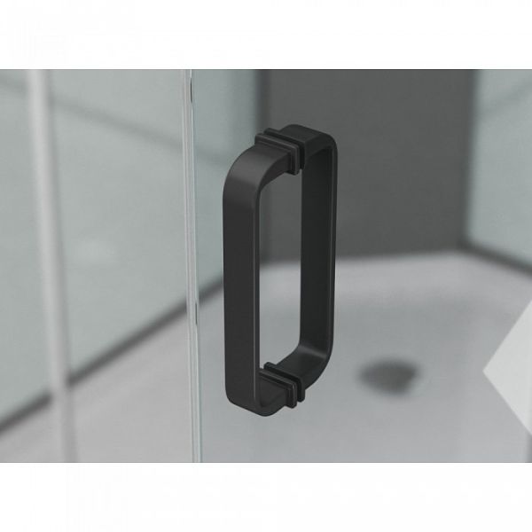 Душевой уголок Ambassador Queen 11011205RBlack 120x200x80 профиль черный,  стекло прозрачное Душевой уголок Ambassador Queen 11011205RBlack 120x200x80 профиль черный,  стекло прозрачное