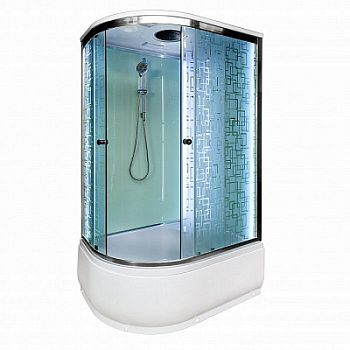 Душевая кабина Deto ЕМ4511 R LED с гидромассажем