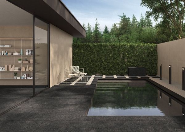 Керамогранит Рум Стоун Блэк Х2 60х60