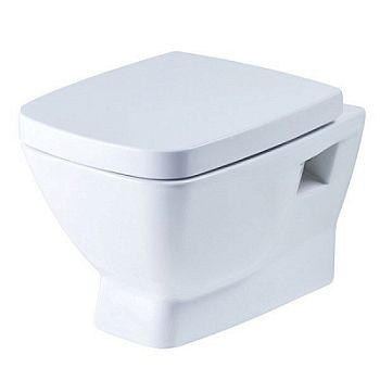 Унитаз подвесной Santek Нео 1.WH30.2.410 35 x 50 см металлический крепеж сиденья