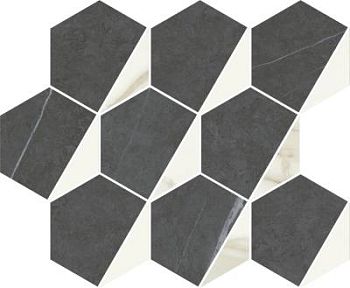 Mosaico Hexagon Cold 25.4x31