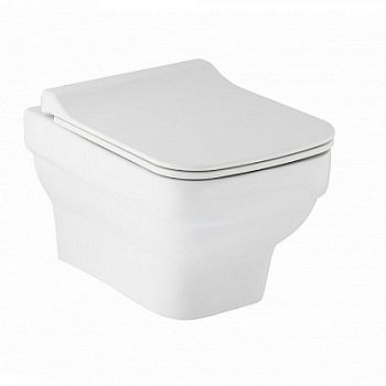 Унитаз подвесной Berges Level 082119, безободковый с сиденьем микролифт