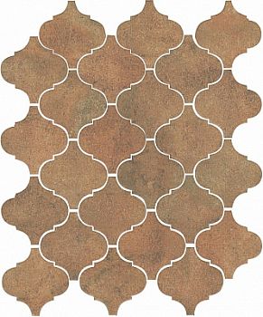 Плитка Арабески котто рыжий 26х30